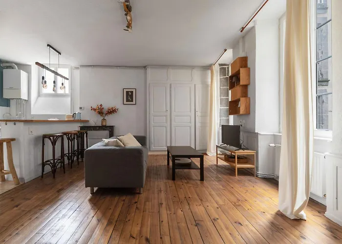 Le Cocon - Cocooning Avec Terrasse - Rue Des Gras קלרמונט-פרנד